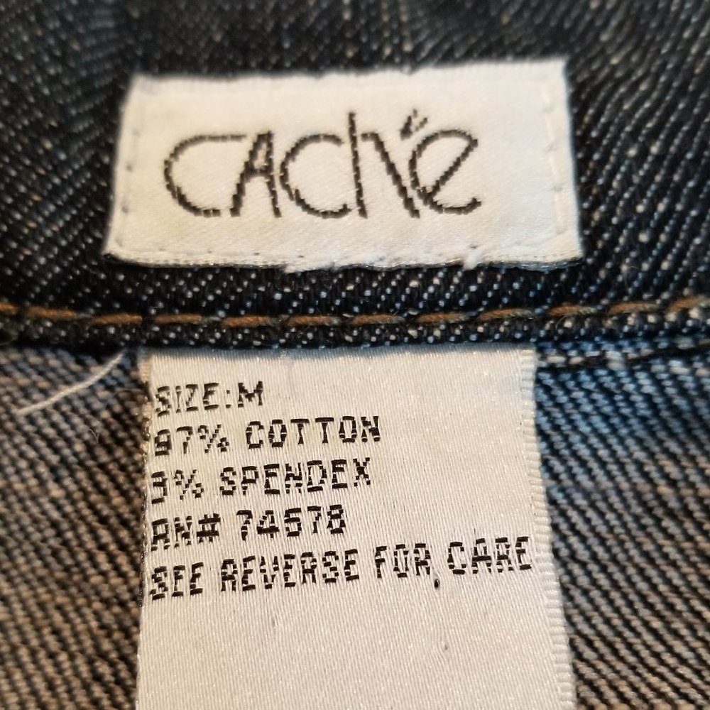 Cache Denim Jacket (Blazer Style, Size M) - image 5